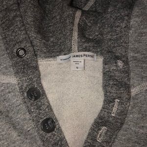 James Perse Button Up Hoodie size 5